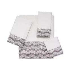 Deals 💯 Avanti Galaxy Chevron 27 X 50 Bath Towel Nickel 👍 -Avanti Sales Store unnamed file 134