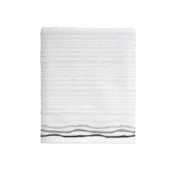 Best Sale ๐ Avanti Pre Athena Embroidered Greek Key Bath Towel Linen ๐