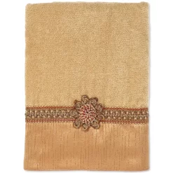 Buy 💯 Avanti Bath, Sequin Shells 27 X 50 Bath Towel Mineral ⭐