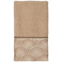 Outlet 🤩 Avanti Plaid Trees Bath Towel, 27 X 50 Ivory 🧨