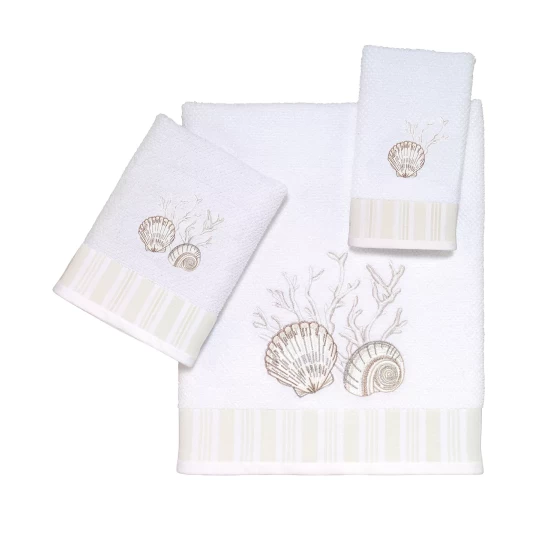 Outlet ๐ฏ Avanti Destin Hand Towel White ๐ 5 Outlet ๐ฏ Avanti Destin Hand Towel White ๐ - Image 3