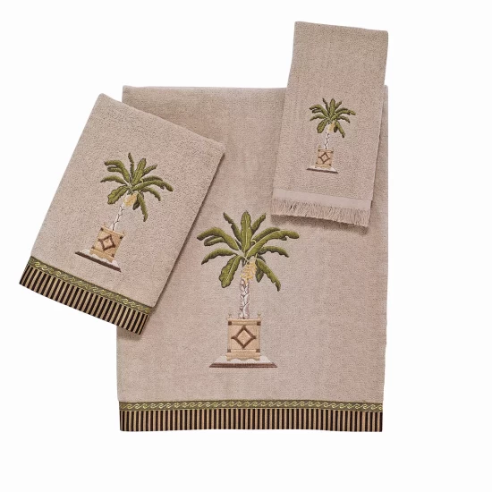 Cheapest ๐ Avanti Banana Palm Embroidered Bath Towel Linen ๐ฅ 4 Cheapest ๐ Avanti Banana Palm Embroidered Bath Towel Linen ๐ฅ - Image 2
