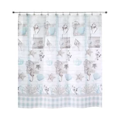 Cheap 😉 Avanti Farmhouse Shell Shower Curtain Multi 👍 -Avanti Sales Store unnamed file 281