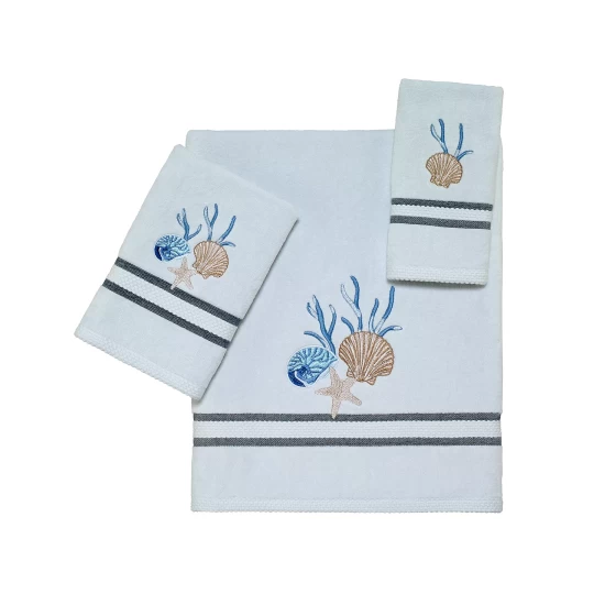 Deals ๐ Avanti Blue Lagoon Bath Towel Steel โค๏ธ 5 Deals ๐ Avanti Blue Lagoon Bath Towel Steel โค๏ธ - Image 3