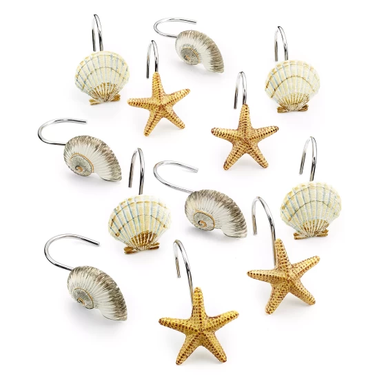 Best deal ๐ฅ Avanti Antigua Shower Curtain Hooks Ivory ๐ 4 Best deal ๐ฅ Avanti Antigua Shower Curtain Hooks Ivory ๐ - Image 2