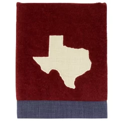 Brand new 🎉 Avanti Texas Star Map Hand Towel Brick 😀 -Avanti Sales Store unnamed file 303