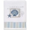 Budget ❤️ Avanti Island View Cotton Embroidered Fingertip Towel 🔥
