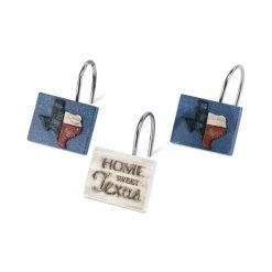 Discount ✨ Avanti Home Sweet Texas 12-Pc. Shower Hook Set Avanti Home Sweet Texas Shower Hooks 💯