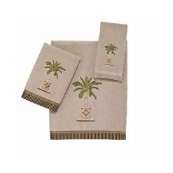 Cheap โจ Avanti Banana Palm Embroidered Hand Towel Linen ๐