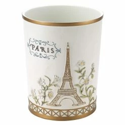 Cheap 🛒 Avanti Paris Botanique Wastebasket Ivory 🔥