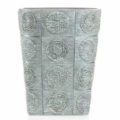 Wholesale 🌟 Avanti Bath Accessories, Galaxy Trash Can Silver ⭐