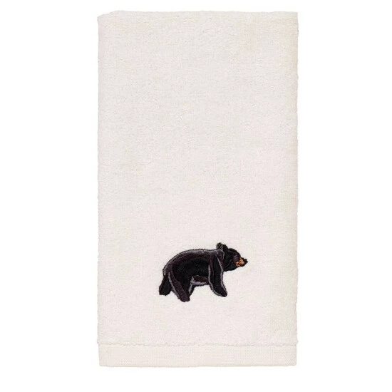 Discount ๐ Avanti Black Bear Lodge Fingertip Towel Ivory โค๏ธ 3 Discount ๐ Avanti Black Bear Lodge Fingertip Towel Ivory โค๏ธ