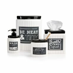 Best reviews of 👏 Avanti Chalk It Up Bath Accessories Collection 🔥