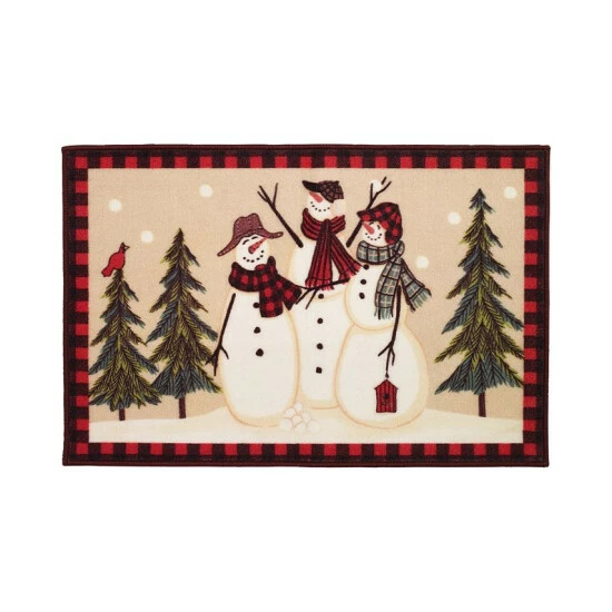 Wholesale ๐ Avanti Snowman Gathering Bath Rug ๐ 3 Wholesale ๐ Avanti Snowman Gathering Bath Rug ๐