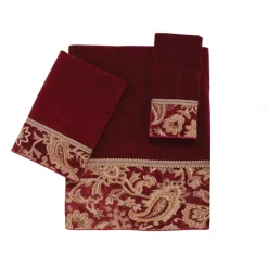 Flash Sale 🌟 Avanti Arabesque Paisley Bath Towel Brick 🛒 -Avanti Sales Store unnamed file 68