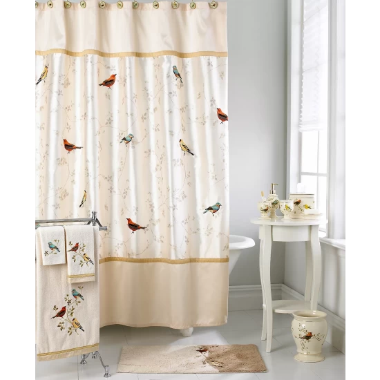 Best deal 🤩 Avanti Winter Friends Shower Curtain 13-pc. Set White 🧨 3 Best deal 🤩 Avanti Winter Friends Shower Curtain 13-pc. Set White 🧨